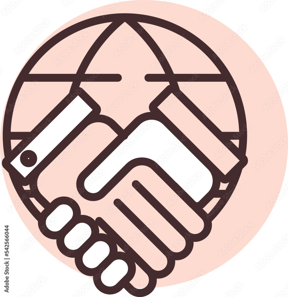People corporation, icon, vector on white background. People corporation, icon, vector on white background.