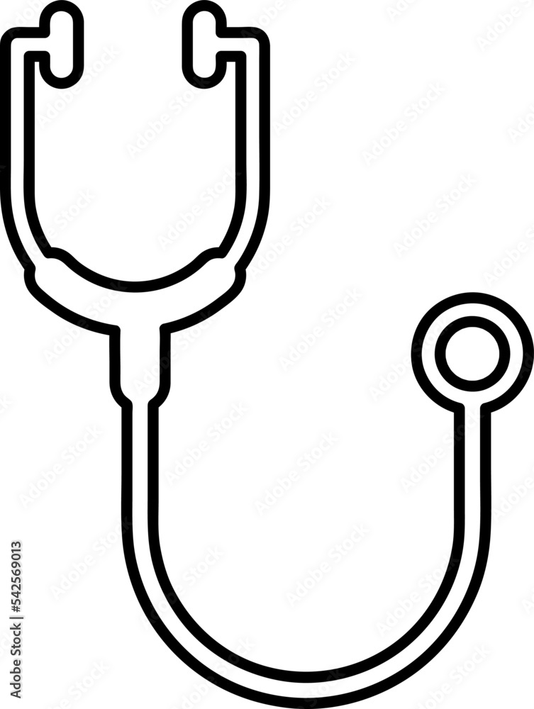 stetoskop icon vector trendy design on white background stetoskop icon vector trendy design on white background