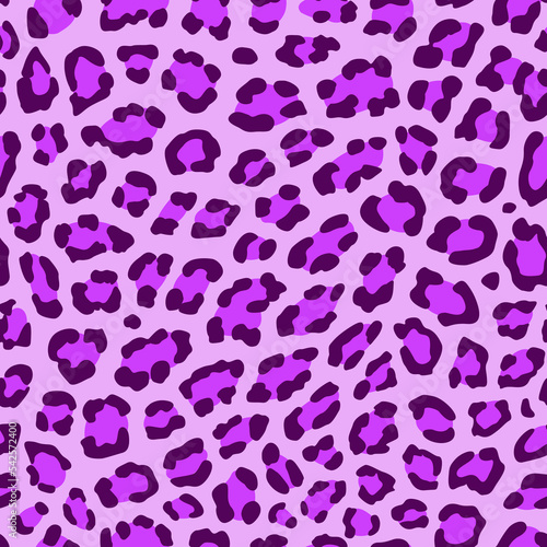 Animal Print. Purple leopard seamless pattern. animal spots pattern. leopard print. good for fabric, fashion, coat, fur, summer dress, wallpaper, background.