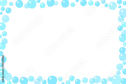 水玉の飾りフレーム