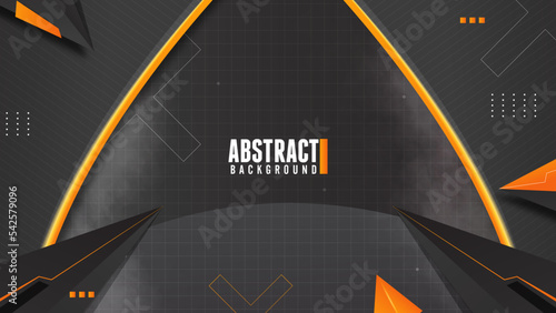 Futuristic Abstract Gaming Wallpaper Background Vector	
