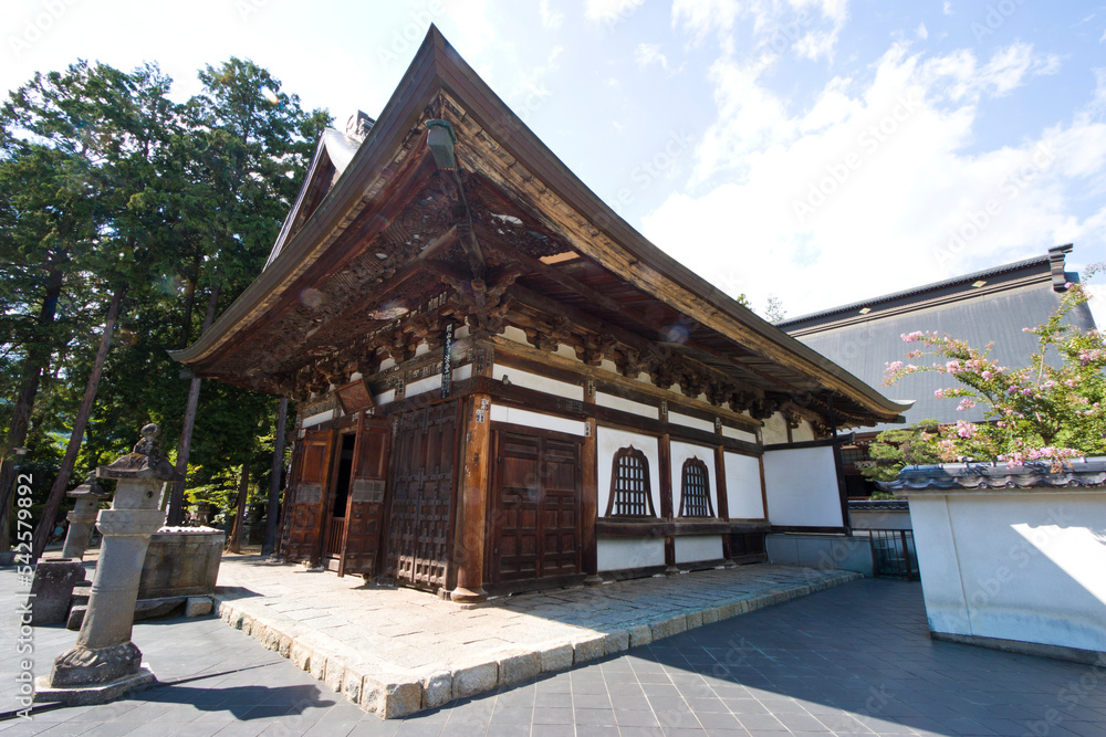 Erinji Temple in Koshu city, Yamanashi prefecture, Japan.