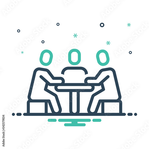 Mix icon for trustee