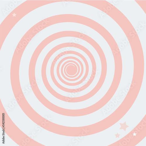 코믹 백그라운드 (나선형 소용돌이)-3. 연핑크, 회색