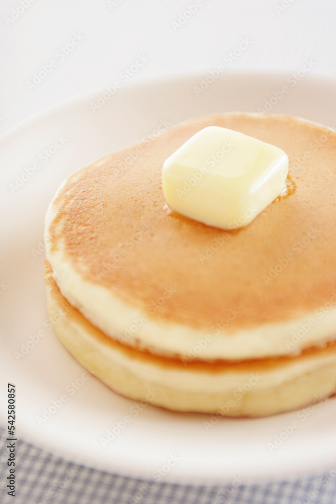 pancakes with butter