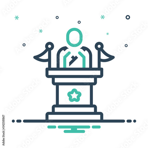 Mix icon for presidential