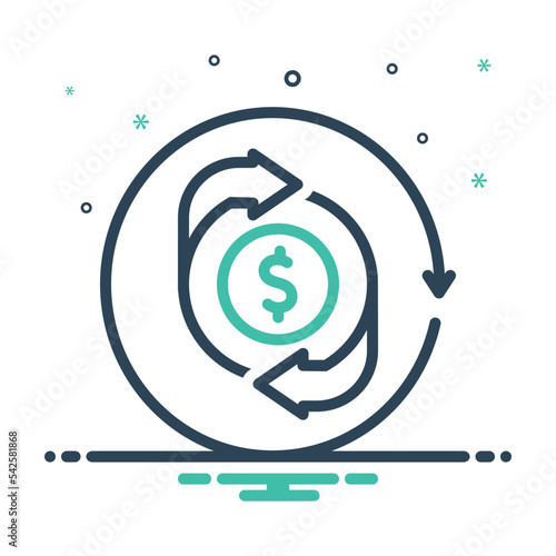 Mix icon for refund