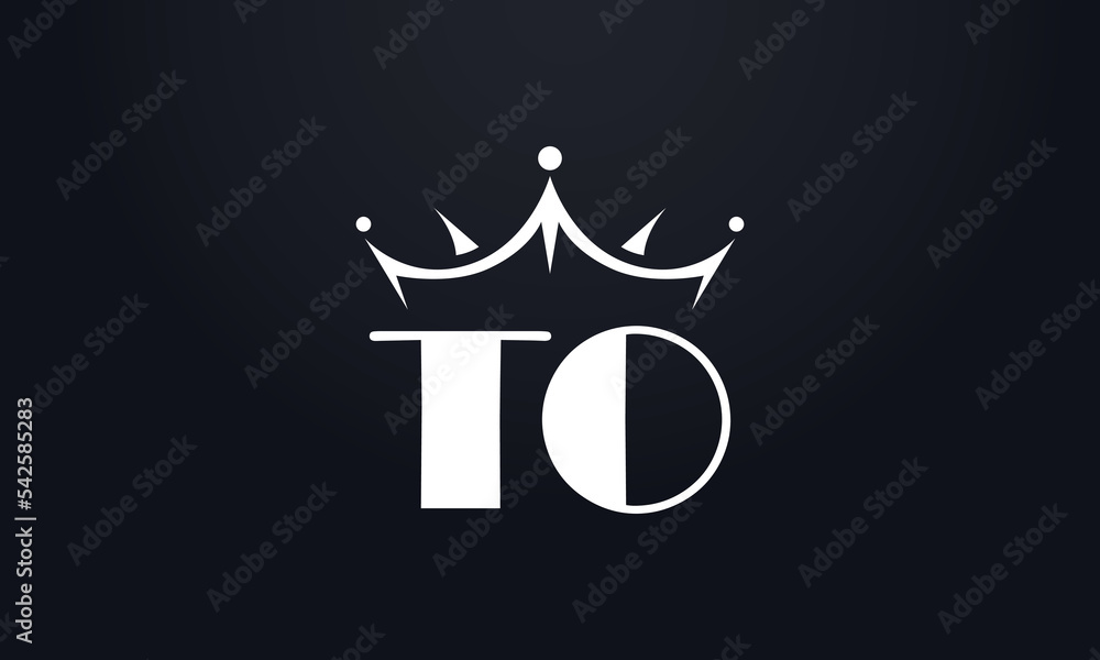 King crown logo design vector and extra bold queen symbol King crown logo design vector and extra bold queen symbol