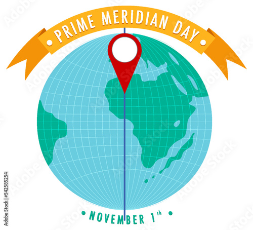 Prime Meridian Day Logo Concept