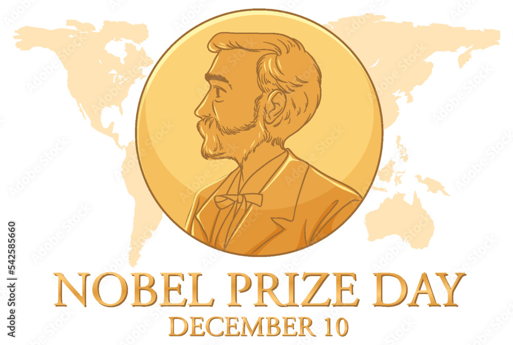 Nobel Prize Day Banner Design