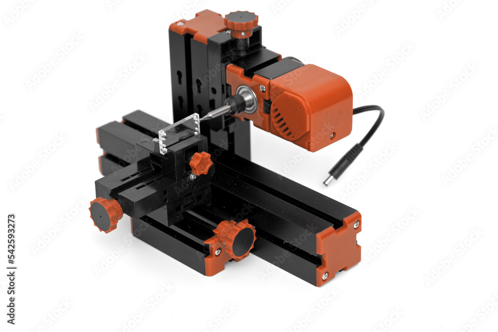 Small diy milling machine for education and hobby