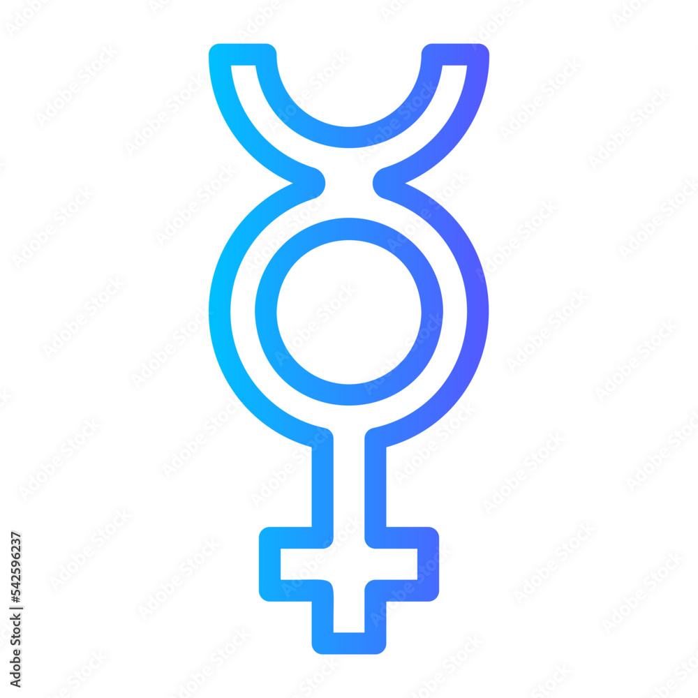 mercury gradient icon mercury gradient icon