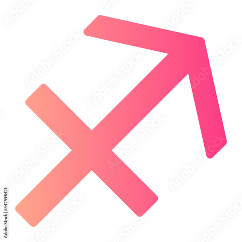 sagittarius gradient icon