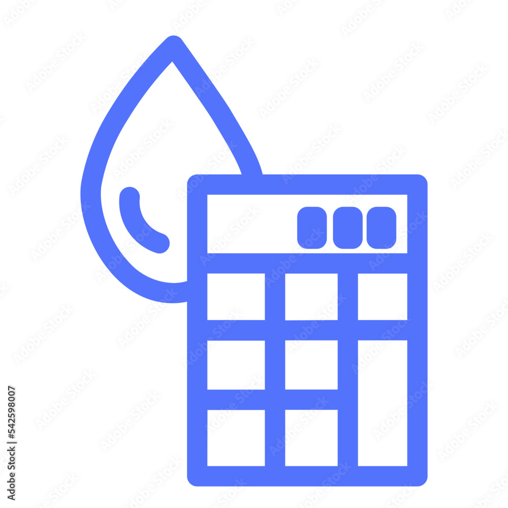 Oil Petroleum Fuel Market Price Business Calculator Icon Oil Petroleum Fuel Market Price Business Calculator Icon