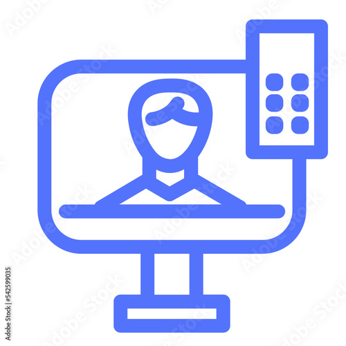 Television News Anchorman Tv Live Media Icon