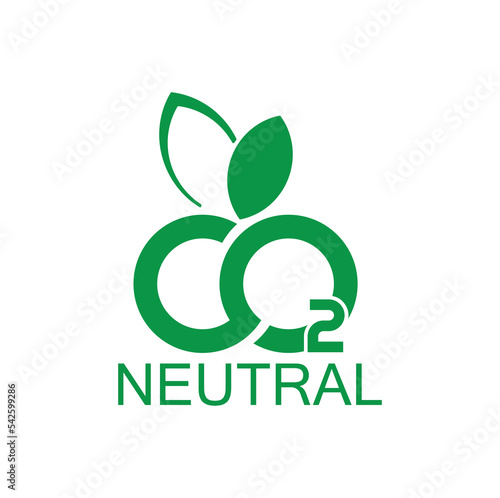 reducing CO2 emissions to stop climate change. green energy background	