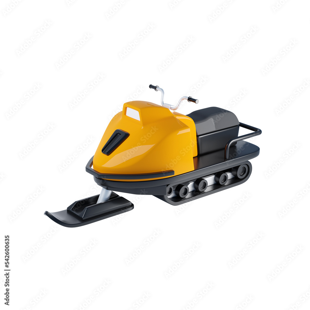 Snowmobile or snow scooter Snowmobile or snow scooter