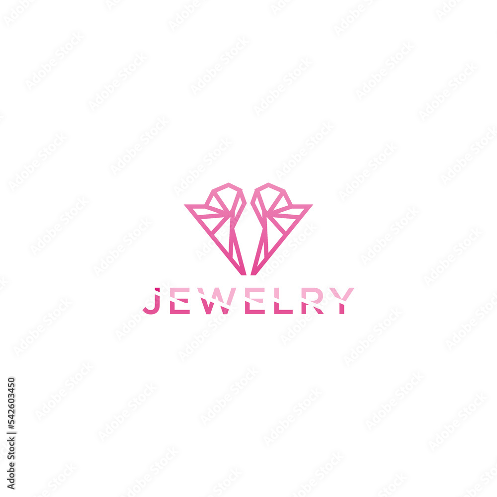 Jewellery logo icon design vector template	