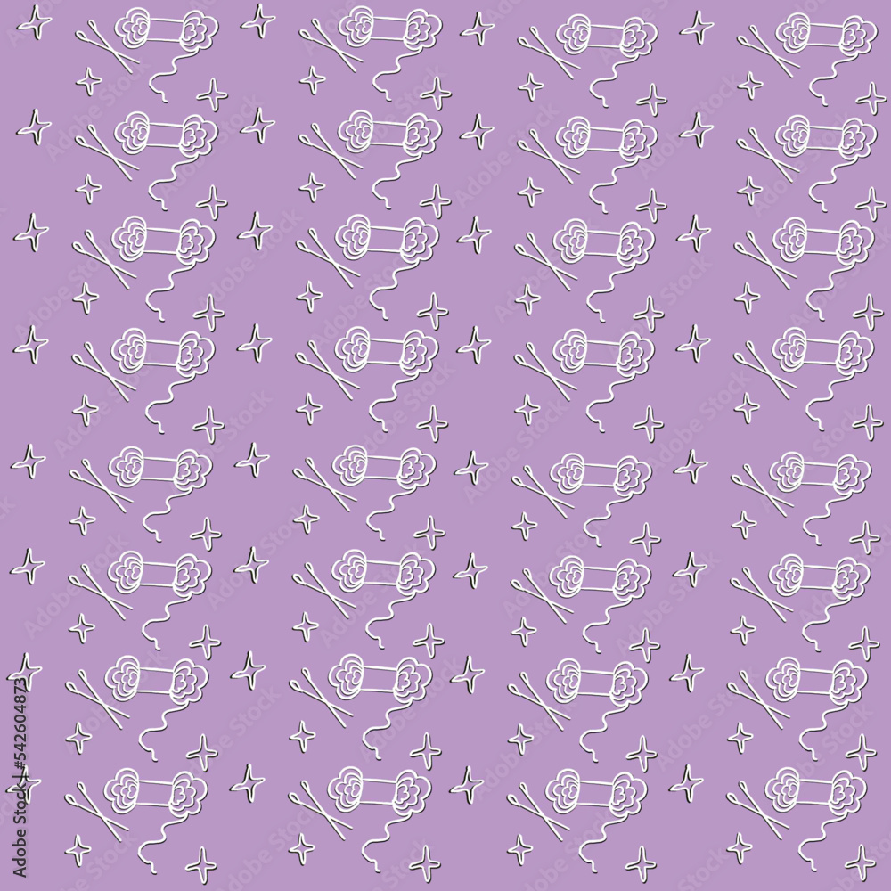 creativity,knitting,knitting warms in the cold,knitting needles and yarn,stars,knitting set seamless pattern with hearts autumn seamless pattern