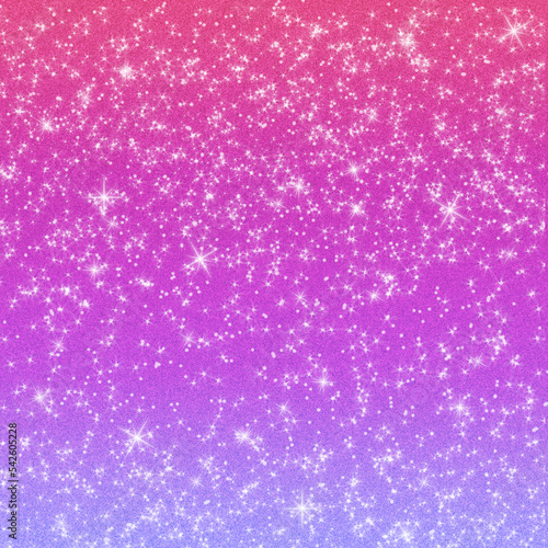 Glitter colored purple texture and background. Brilliant style with gradient and sparkles. 