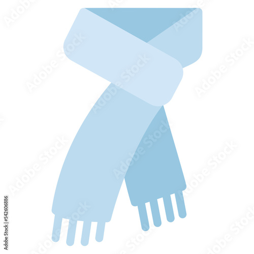 scarf flat icon