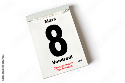 8. Mars 2024 Journée intern des femmes