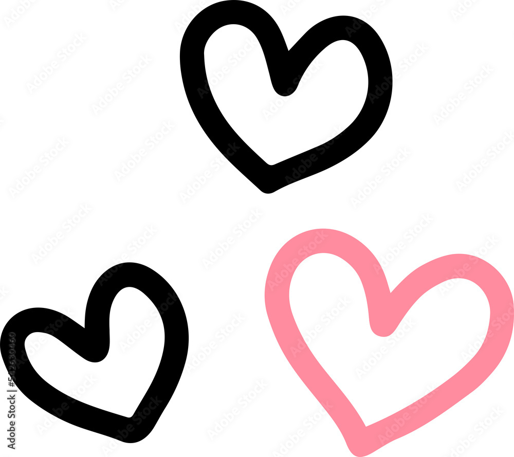 cute heart element cute heart element