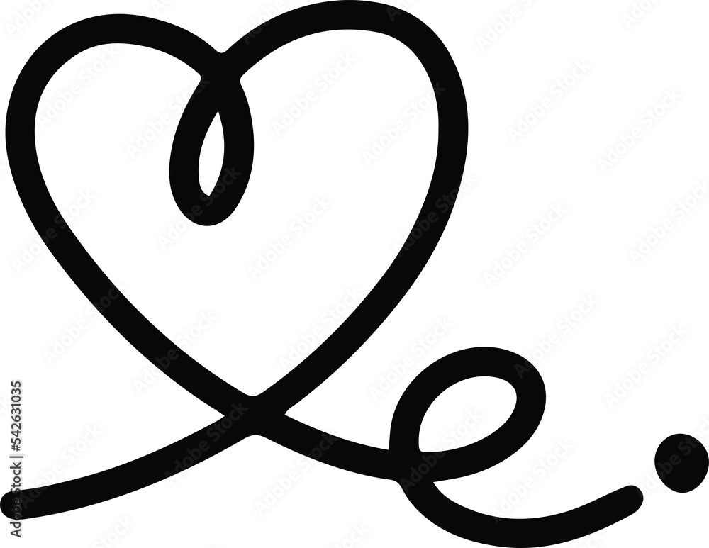 cute heart element cute heart element