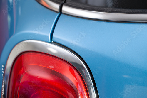 automotive, detail of a car, tail light,