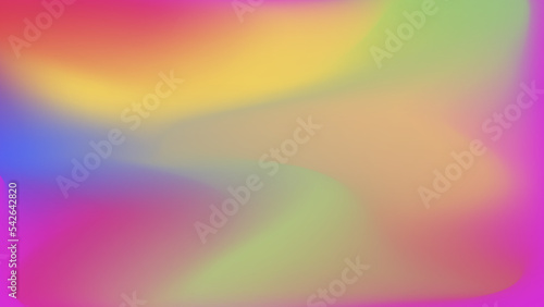 Abstract gradient fluid blur background with grainy texture and colorful rainbow gradient. Modern wallpaper design for social media, idol poster, banner, flyer.