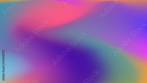 Abstract gradient fluid blur background with grainy texture and colorful rainbow gradient. Modern wallpaper design for social media, idol poster, banner, flyer.