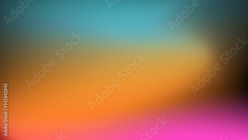 Abstract gradient fluid blur background with grainy texture and colorful rainbow gradient. Modern wallpaper design for social media, idol poster, banner, flyer.