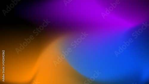 Abstract gradient fluid blur background with grainy texture and colorful rainbow gradient. Modern wallpaper design for social media, idol poster, banner, flyer.