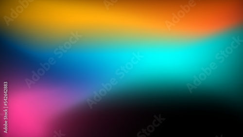 Abstract gradient fluid blur background with grainy texture and colorful rainbow gradient. Modern wallpaper design for social media, idol poster, banner, flyer.