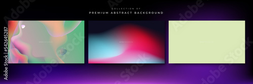 Abstract pastel holographic blurred grainy gradient banner background texture. Colorful digital grain soft noise effect pattern. Lo-fi multicolor vintage retro design.