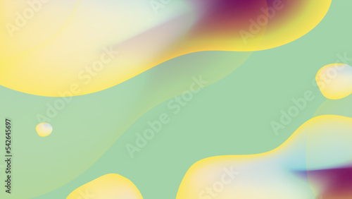 Abstract blurred gradient background with grainy texture vector. © TitikBak