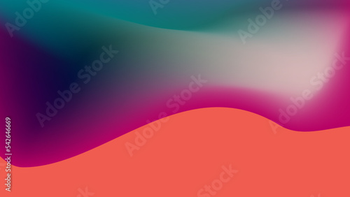 Fototapeta Naklejka Na Ścianę i Meble -  Abstract blurred gradient background with grainy texture vector.