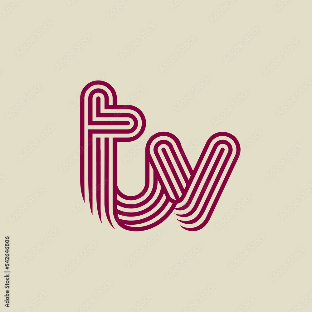 TV monogram logo signature icon.Letter t, letter v alphabet initials isolated on light fund.Lettering sign.Modern design, web, tech style lowercase characters.Geometric typography. TV monogram logo signature icon.Letter t, letter v alphabet initials isolated on light fund.Lettering sign.Modern design, web, tech style lowercase characters.Geometric typography.