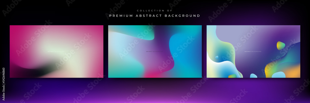 Abstract blurred gradient background with grainy texture vector. Abstract blurred gradient background with grainy texture vector.