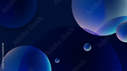 Abstract 3D dark blue and black background with fluid gradient grainy texture and liquid shapes. Modern wallpaper design for social media, idol poster, banner, flyer.