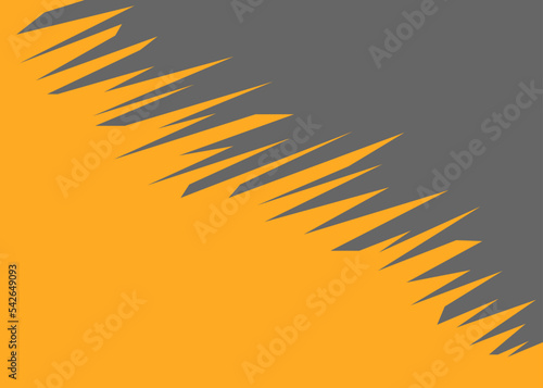 Simple background with diagonal jagged edge pattern and with some copy space area