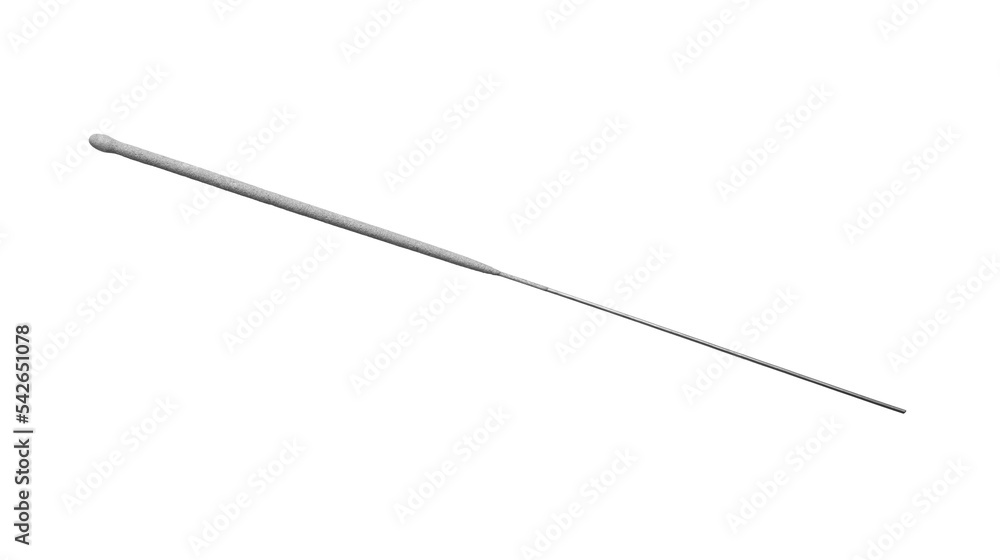 One new sparkler stick isolated on white One new sparkler stick isolated on white