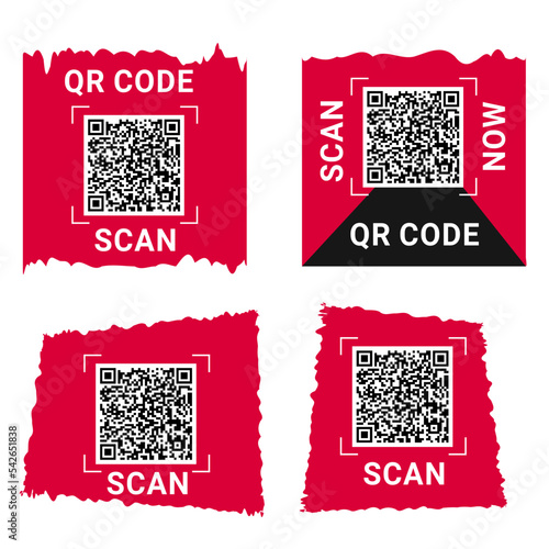 QR Code design set
