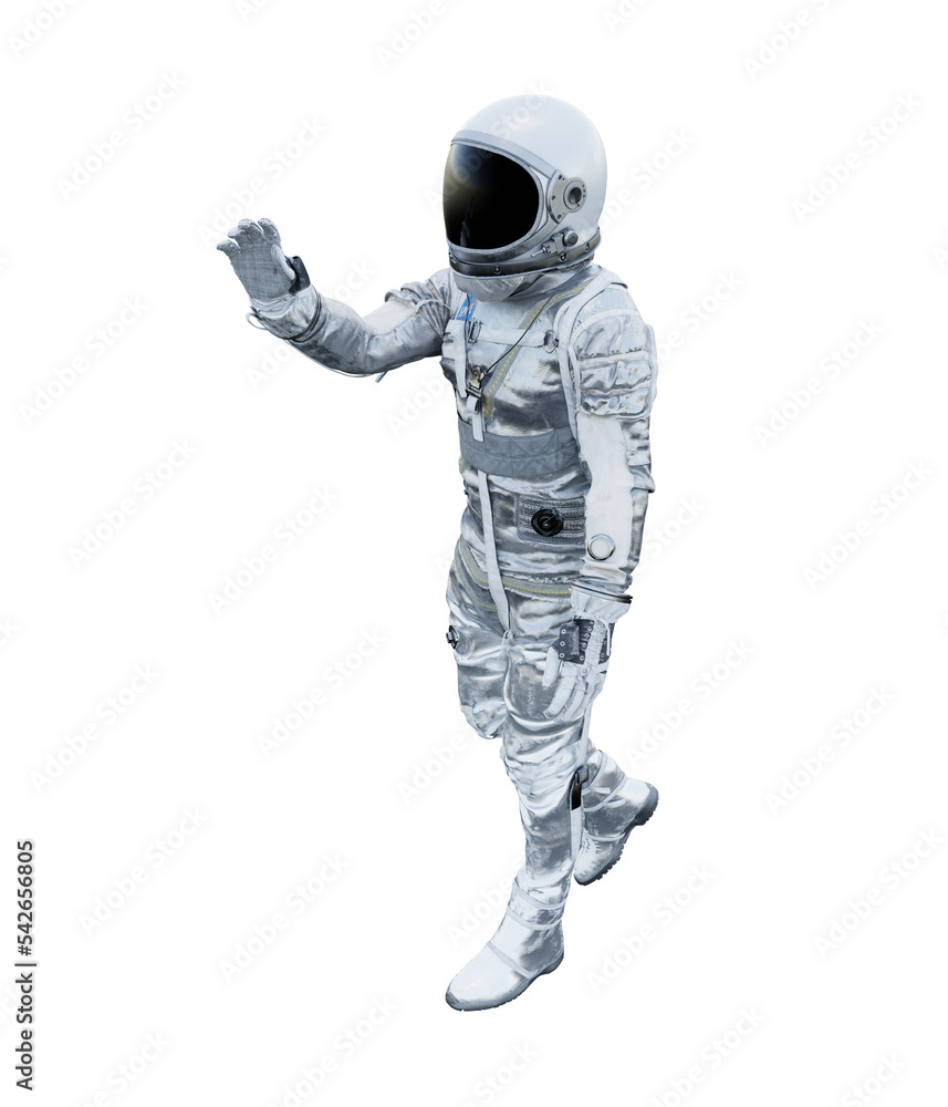 Astronaut transparent 3D rendering High Quality Astronaut transparent 3D rendering High Quality