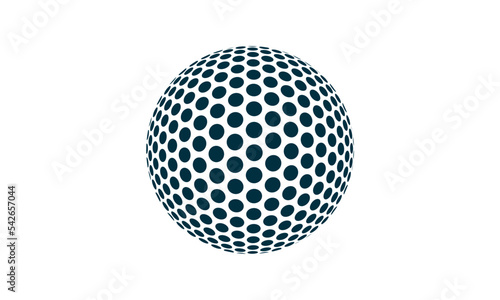 golf ball isolated on white © HORECCA
