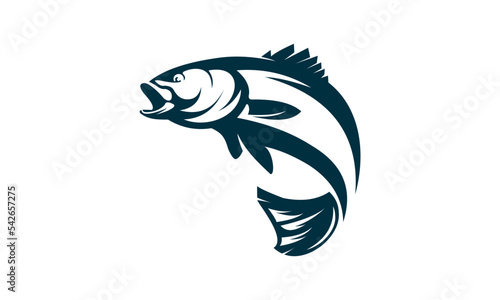 illustration of a fish logo