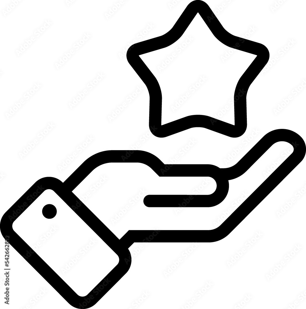 Star line icon. Star Rating, review Star line icon. Star Rating, review