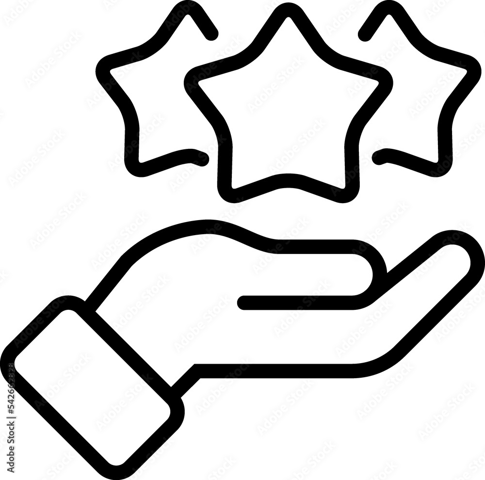 Star line icon. Star Rating, review Star line icon. Star Rating, review