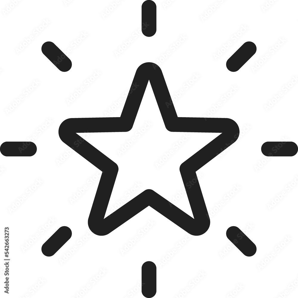 Star line icon. Star Rating, review Star line icon. Star Rating, review