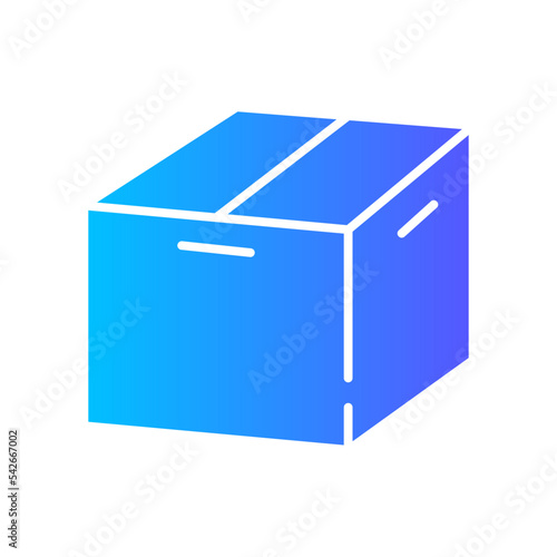 big box gradient icon